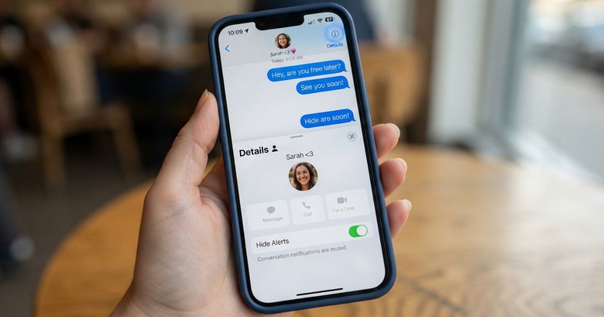without Notifying iMessage